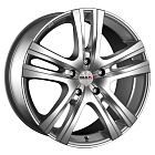 Mak Aria 9,5x20 5*127 Et:45 Dia:71,6 Gun Metallic-Mirror Face