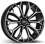Aez Leipzig Dark 9,5x21 5*130 Et:43 Dia:71,6 BFP