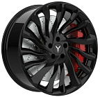 Vissol F-3032L 8,5x22 5*120 Et:30 Dia:66,1 Gloss Black