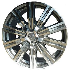 Replica Shale Ty242 8,5x20 5*150 Et:58 Dia:110,1 Machined Grey Replica Shale Ty242 8,5x20 5*150 Et:58 Dia:110,1 Machined Grey