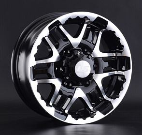 Ls Wheels 894 8x16 6*139,7 Et:0 Dia:106,1 BKF Ls Wheels 894 8x16 6*139,7 Et:0 Dia:106,1 BKF
